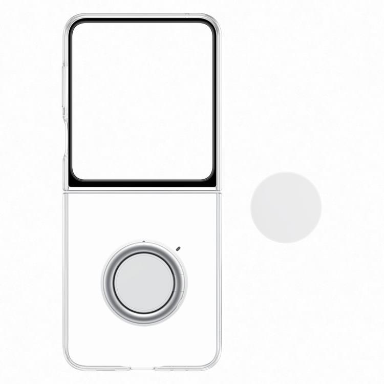 Samsung Samsung Galaxy Z Flip 5 Mobilskal Silikon Gadget - Clear