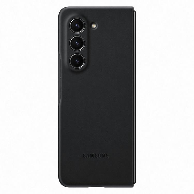 Samsung Mobilskal till Samsung Galaxy Z Fold 5 PU Läder - Svart