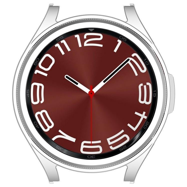 A-One Brand Galaxy Watch 6 Classic (47mm) Skal Hollowed-out - Silver