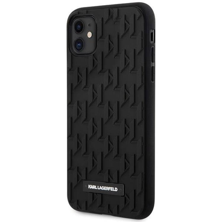 KARL LAGERFELD Karl Lagerfeld Mobilskal till iPhone 11/XR 3D Monogram - Svart