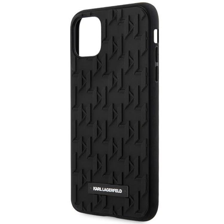 KARL LAGERFELD Karl Lagerfeld Mobilskal till iPhone 11/XR 3D Monogram - Svart
