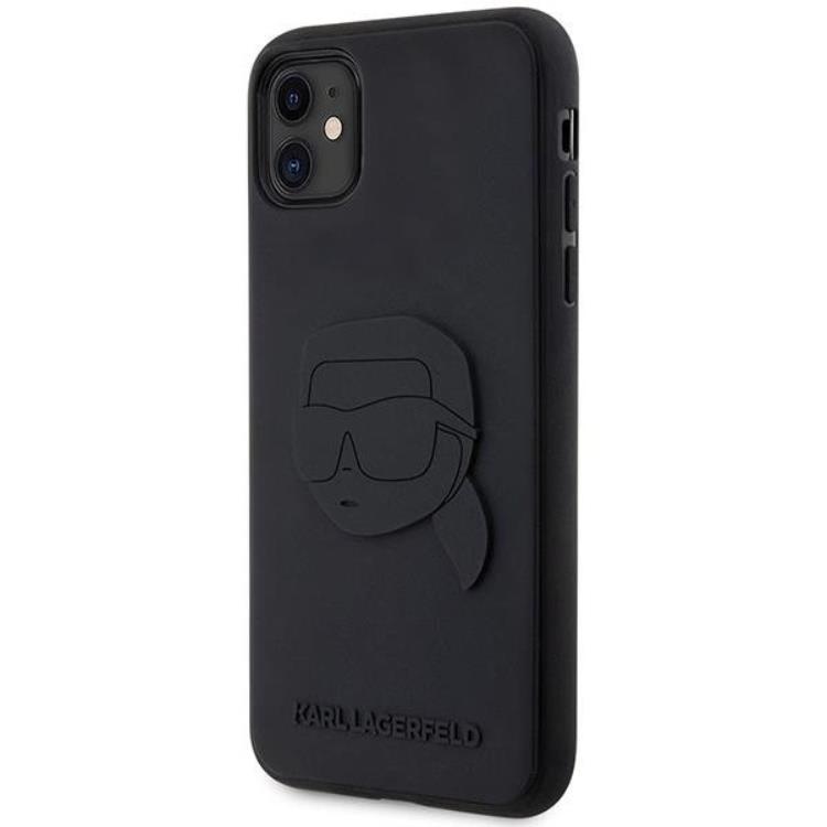 KARL LAGERFELD Karl Lagerfeld Mobilskal till iPhone 11/XR Rubber Karl Head 3D