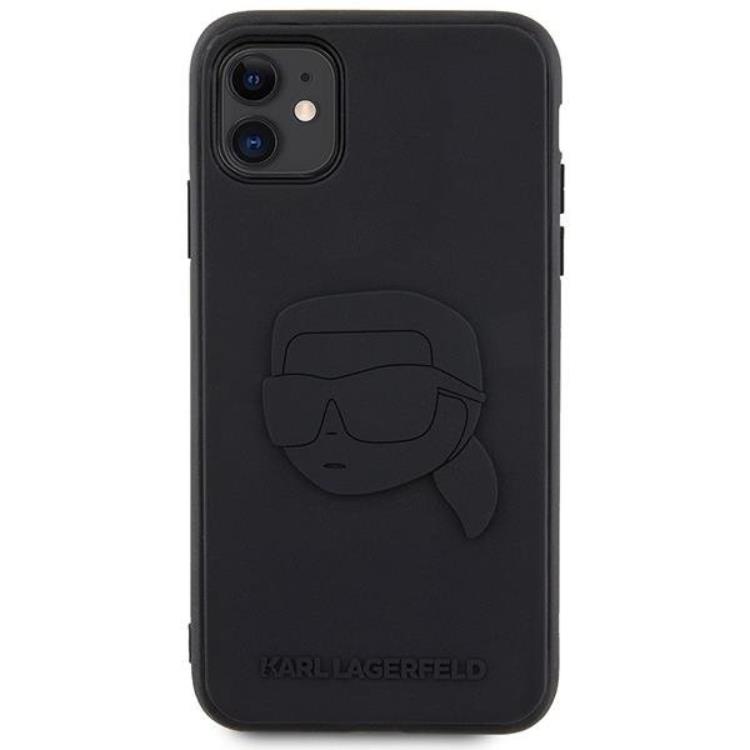 KARL LAGERFELD Karl Lagerfeld Mobilskal till iPhone 11/XR Rubber Karl Head 3D