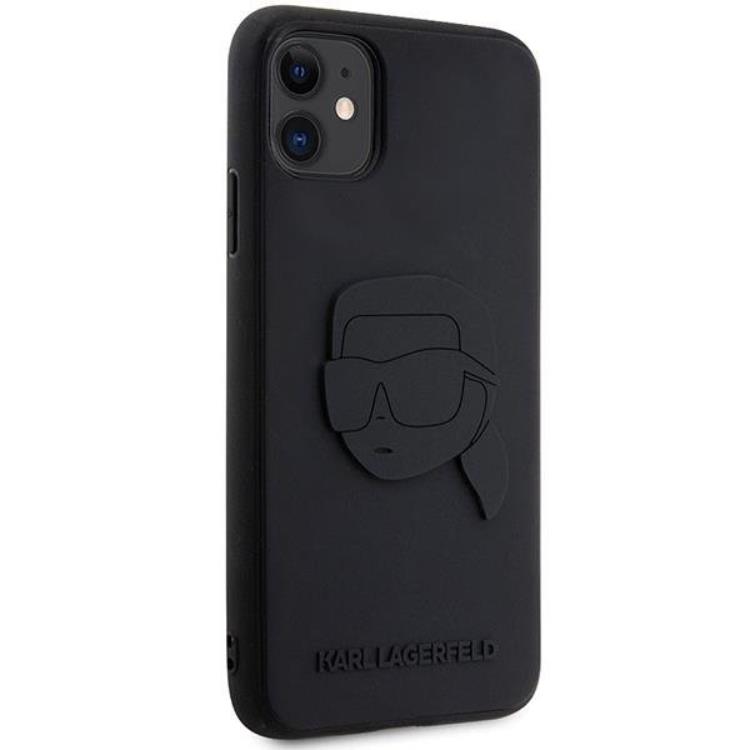 KARL LAGERFELD Karl Lagerfeld Mobilskal till iPhone 11/XR Rubber Karl Head 3D