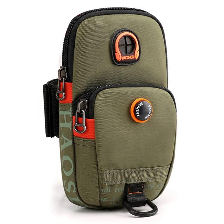 HAOSHUAI HAOSHUAI Universalt Sportarmband - Armygrön