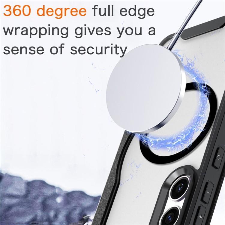 OEM Galaxy S24 Plus Plånboksfodral Magsafe RFID PU-Läder - Svart