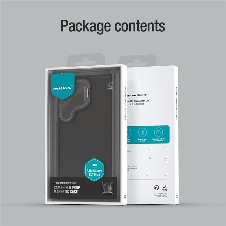 Nillkin Nillkin Mobilskal till Galaxy S24 Magsafe CamShield Prop - Svart