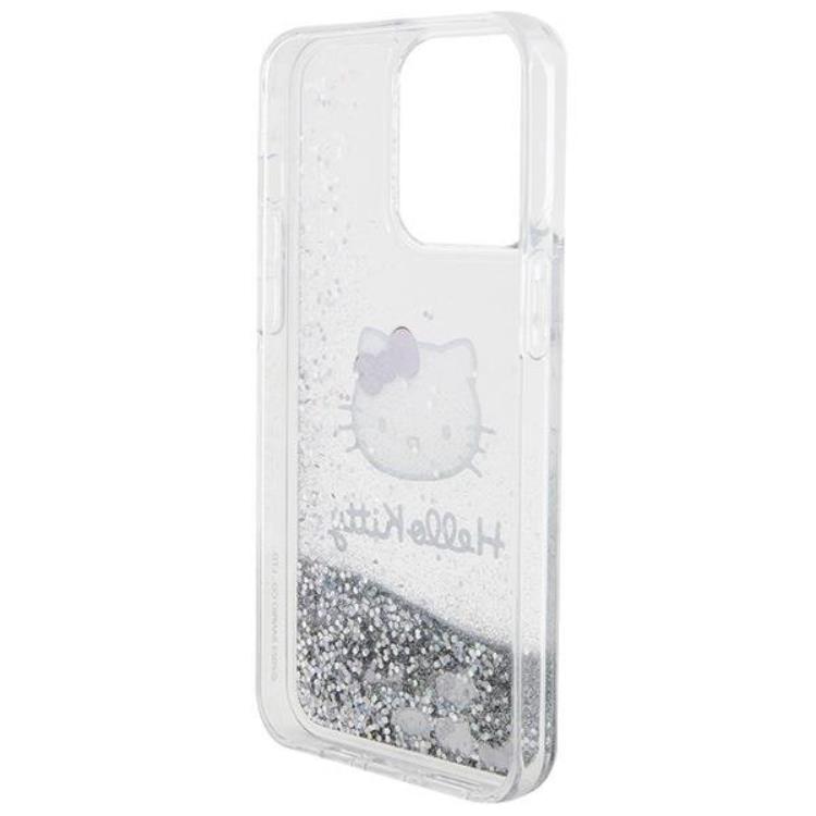 Hello Kitty Hello Kitty Mobilskal till iPhone 15 Pro Max Liquid Glitter Charms