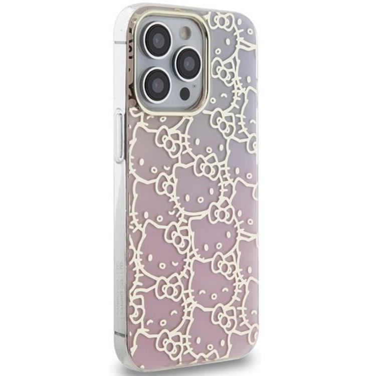 Hello Kitty Hello Kitty Mobilskal till iPhone 15 Pro IML Gradient Electrop