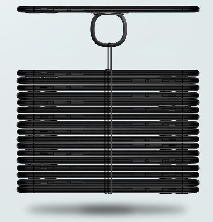 BASEUS Baseus Ringhållare Ultra-Thin Self-adhesive kickstand - Silver