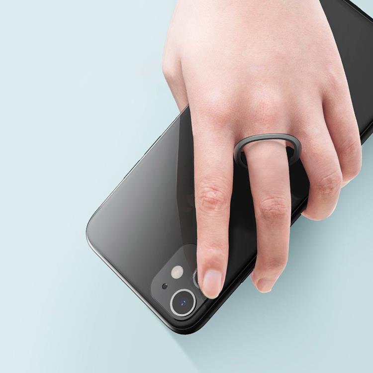 BASEUS Baseus Ringhållare Ultra-Thin Self-adhesive kickstand - Silver