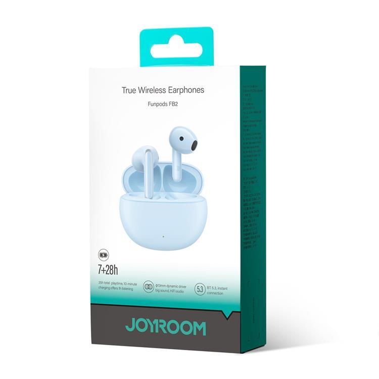 Joyroom Joyroom Funpods Trådlösa In-Ear-Hörlurar (JR-FB2) - Blå