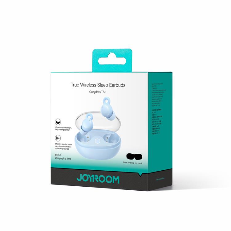 Joyroom Joyroom Trådlösa In-Ear Hörlurar (JR-TS3) - Blå