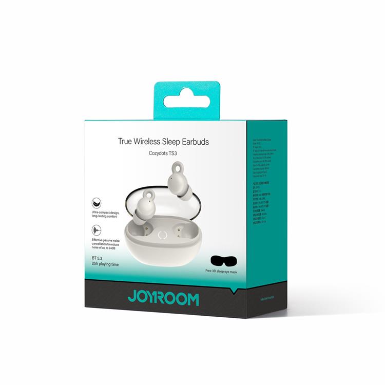 Joyroom Joyroom Trådlösa In-Ear Hörlurar (JR-TS3) - Vit