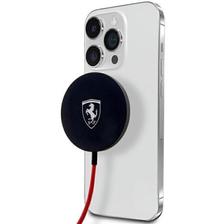 Ferrari Ferrari Magsafe Trådlös Laddare 15W - Svart