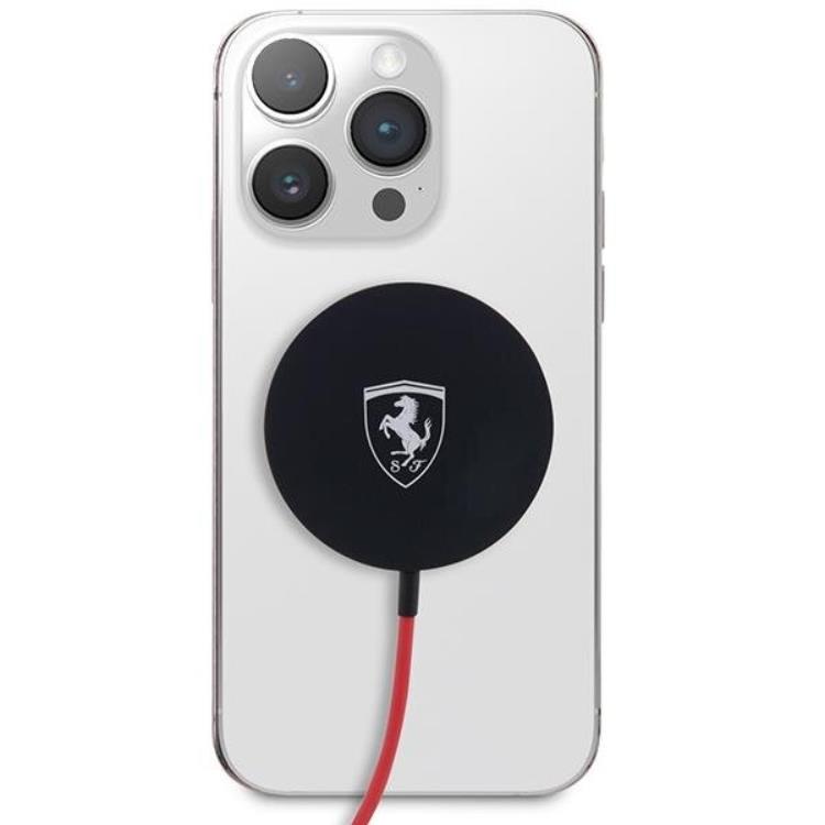 Ferrari Ferrari Magsafe Trådlös Laddare 15W - Svart