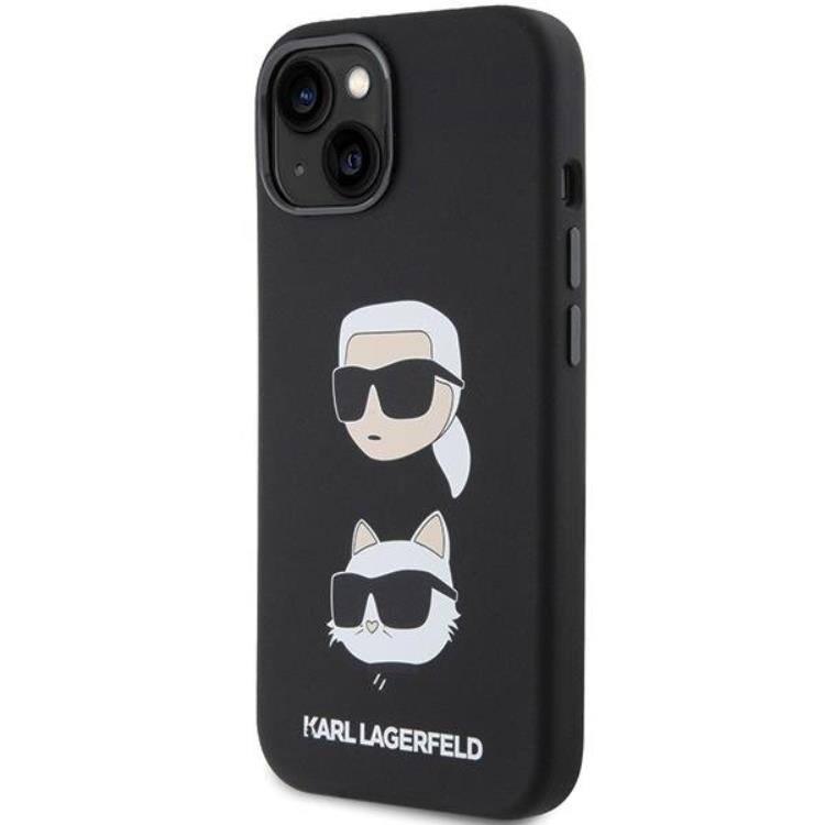 KARL LAGERFELD Karl Lagerfeld iPhone 15/14 Plus Mobilskal Silikon Karl&Choupette