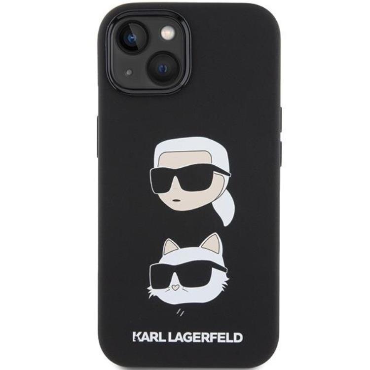 KARL LAGERFELD Karl Lagerfeld iPhone 15/14 Plus Mobilskal Silikon Karl&Choupette