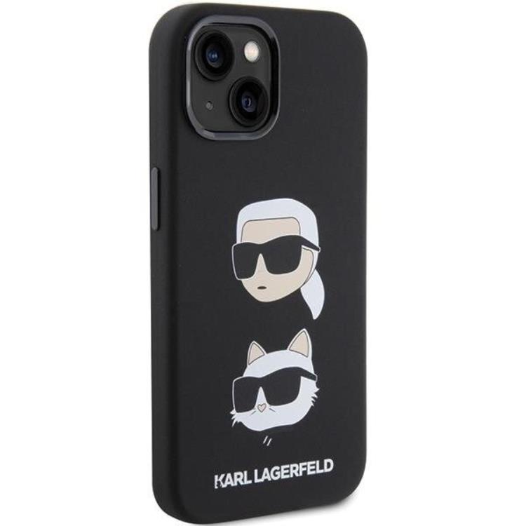 KARL LAGERFELD Karl Lagerfeld iPhone 15/14 Plus Mobilskal Silikon Karl&Choupette