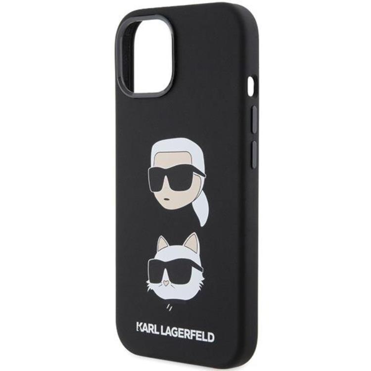 KARL LAGERFELD Karl Lagerfeld iPhone 15/14 Plus Mobilskal Silikon Karl&Choupette
