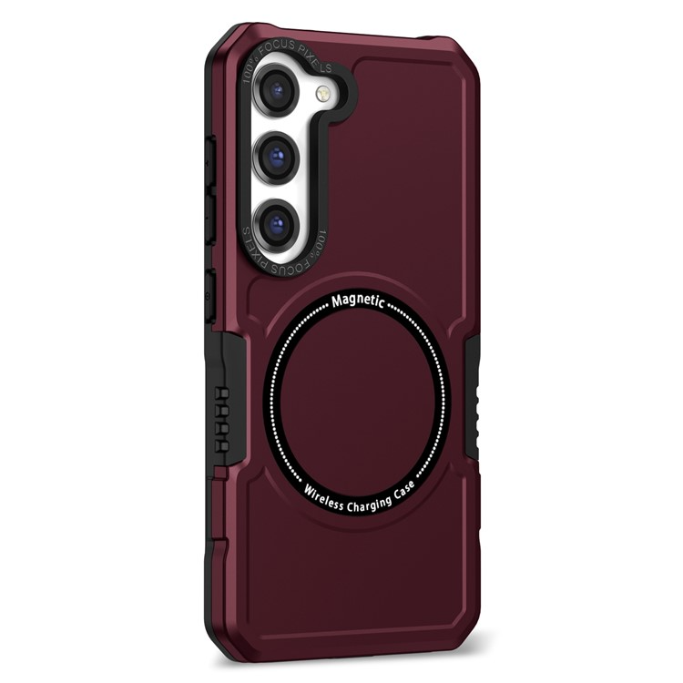 OEM Galaxy S23 Plus Skal Magsafe Anti Drop - Vinröd