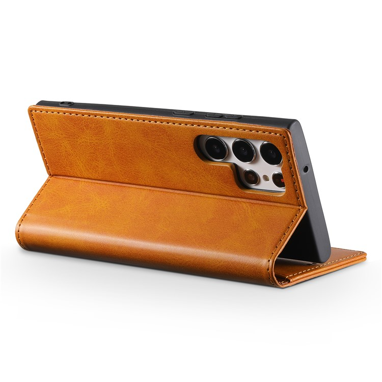 SUTENI SUTENI Galaxy S23 Ultra Plånboksfodral Kickstand Flip - Khaki