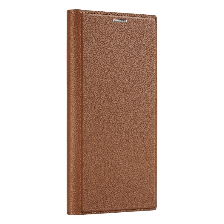 Dux Ducis Dux Ducis Galaxy S23 Ultra Plånboksfodral Skin X2 Magnetic - Brun