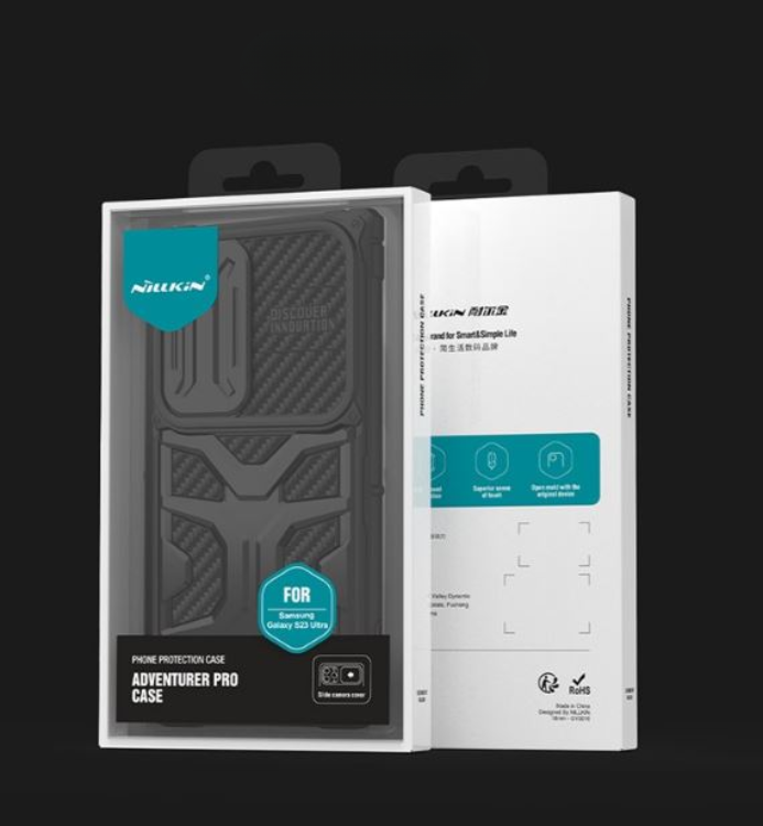 Nillkin Nillkin Galaxy S23 Ultra Skal Adventurer Pro Hybrid - Svart