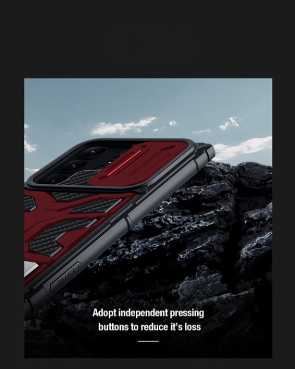 Nillkin Nillkin Galaxy S23 Ultra Skal Adventurer Pro Hybrid - Röd