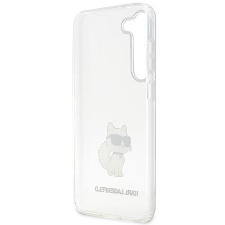 KARL LAGERFELD Karl Lagerfeld Mobilskal till Galaxy S23 Plus Ikonik Choupette - Clear