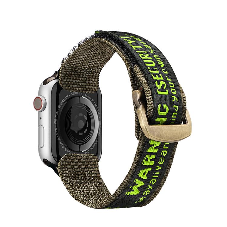 Dux Ducis Dux Ducis Apple Watch 4/5/6/7/8/SE/Ultra (49/45/44/42mm) Armband Nylon - Grön