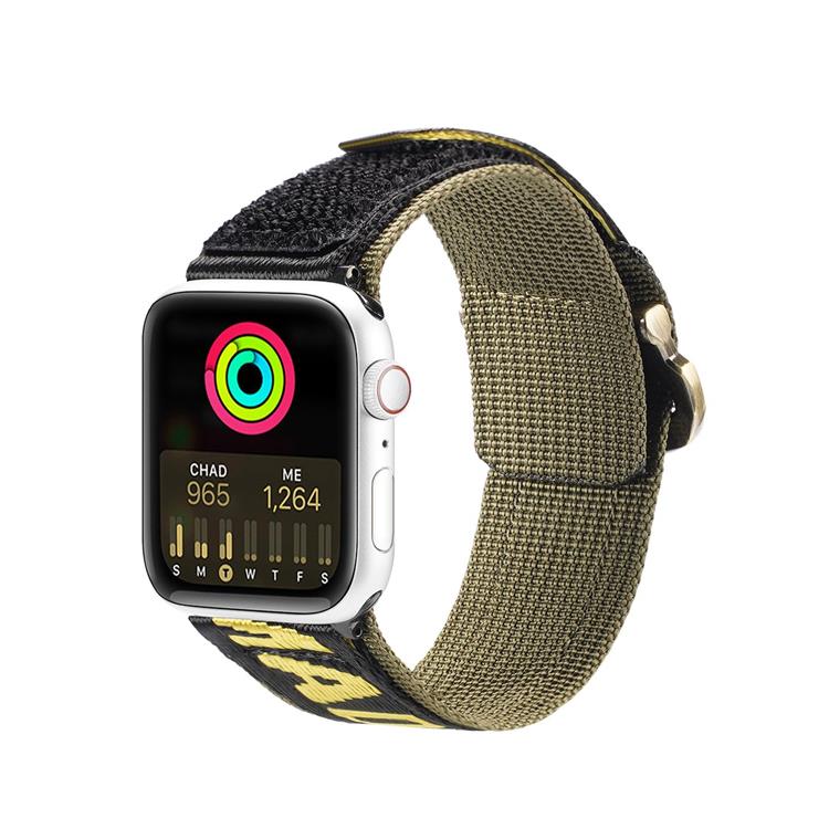 Dux Ducis Dux Ducis Apple Watch 4/5/6/7/8/SE/Ultra (49/45/44/42mm) Armband Nylon - Gul