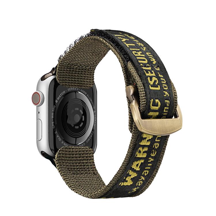 Dux Ducis Dux Ducis Apple Watch 4/5/6/7/8/SE/Ultra (49/45/44/42mm) Armband Nylon - Gul