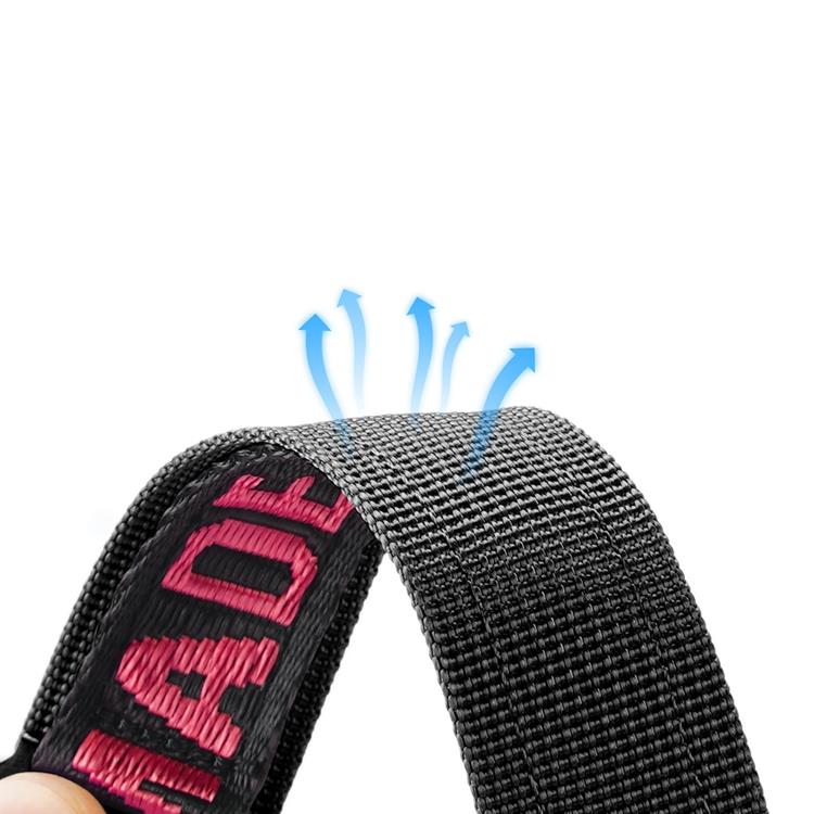 Dux Ducis Dux Ducis Apple Watch 4/5/6/7/8/SE/Ultra (49/45/44/42mm) Armband Nylon - Röd