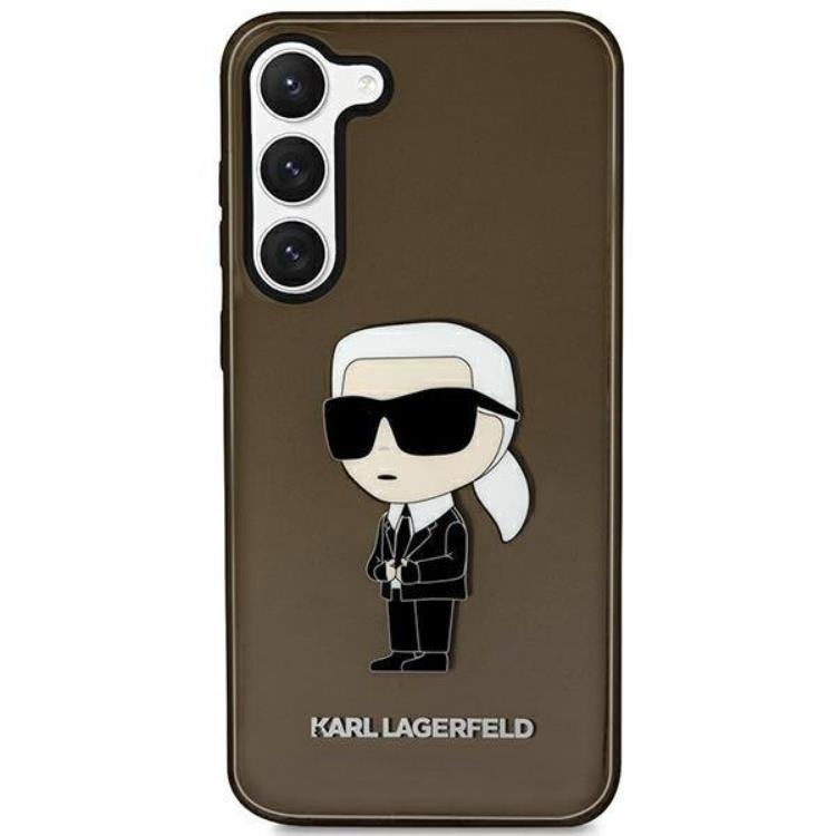 KARL LAGERFELD Karl Lagerfeld Mobilskal till Galaxy S23 Plus Ikonik Karl - Svart