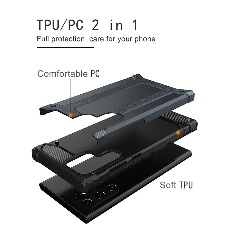 OEM Mobilskal till Galaxy S23 Ultra Tough Armor - Svart