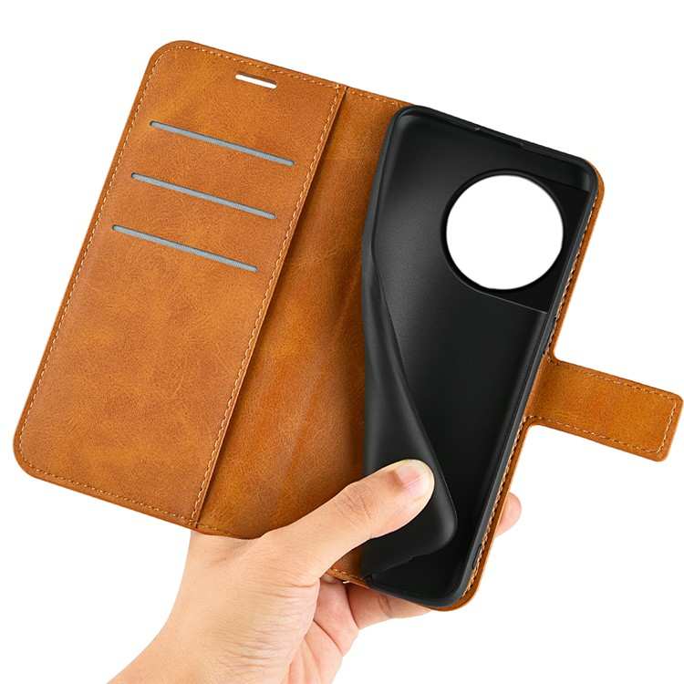 OEM OnePlus 11 5G Plånboksfodral Calf Texture Flip - Coffee
