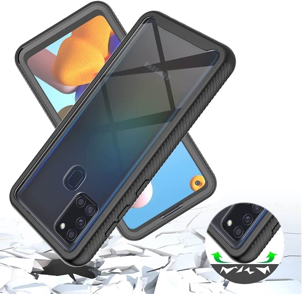 Tech-Protect Tech-Protect Defense360 Galaxy A21s - Svart