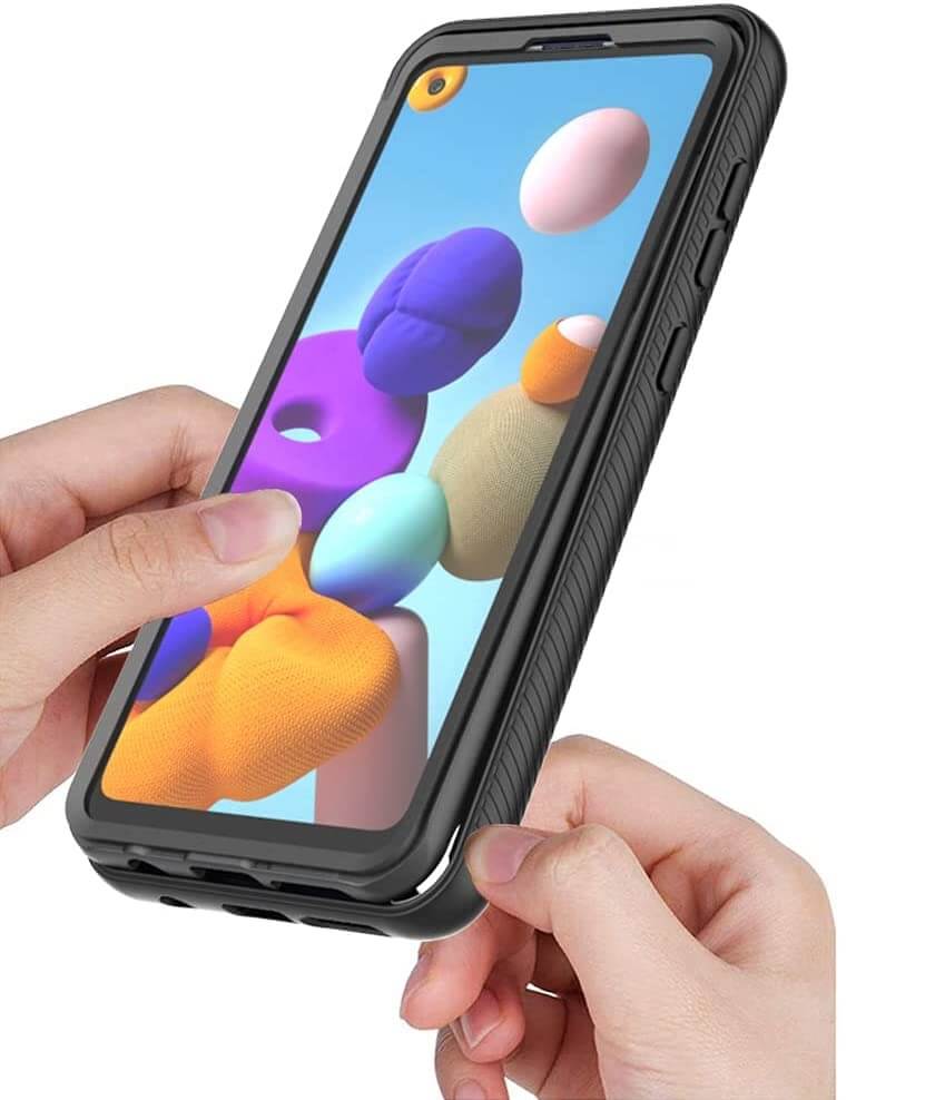 Tech-Protect Tech-Protect Defense360 Galaxy A21s - Svart