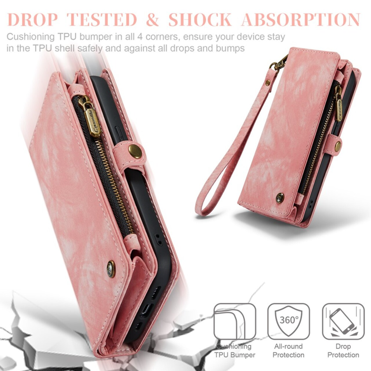 Caseme Caseme iPhone 7/8 Plus Plånboksfodral Detachable - Rosa