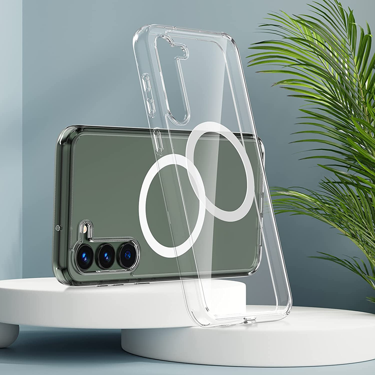 OEM Mobilskal till Galaxy S23 Magsafe Shockproof Magnetic - Clear