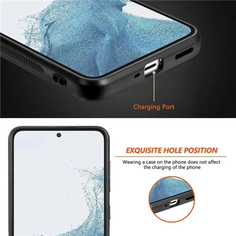 OEM Mobilskal till Galaxy S23 Plus Magsafe PU-Läder - Grön