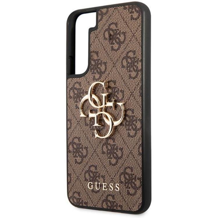 Guess Guess Galaxy S23 Skal Big Metall Logo - Brun