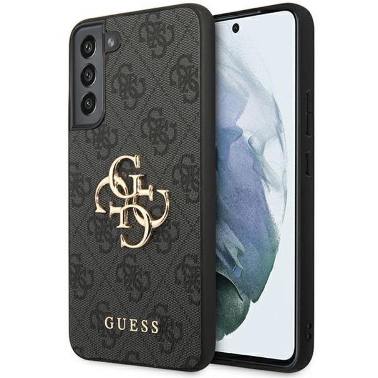 Guess Guess Galaxy S23 Skal Big Metall Logo - Grå