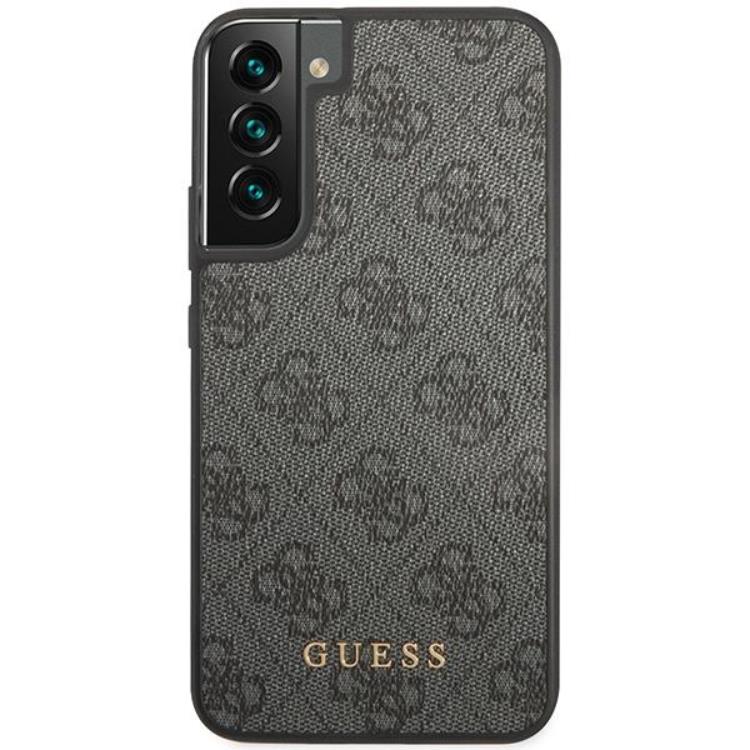 Guess Guess Galaxy S23 Skal Metall Gold Logo - Grå