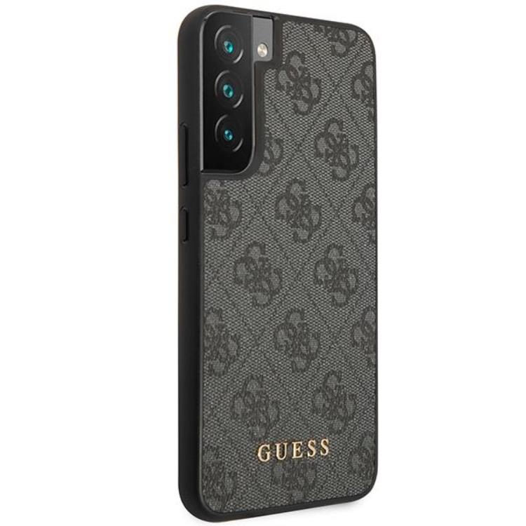 Guess Guess Galaxy S23 Skal Metall Gold Logo - Grå