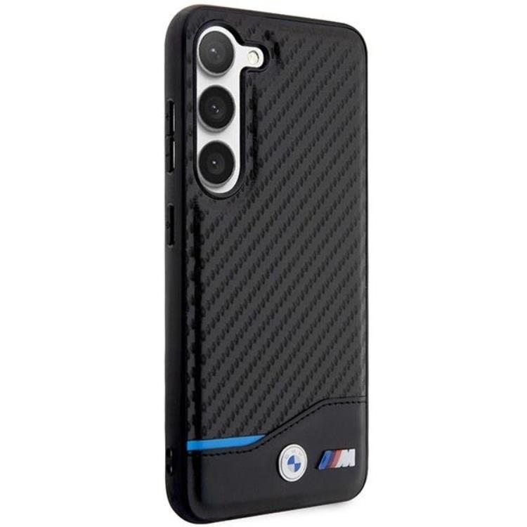 BMW BMW Galaxy S23 Plus Skal Läder Carbon - Svart