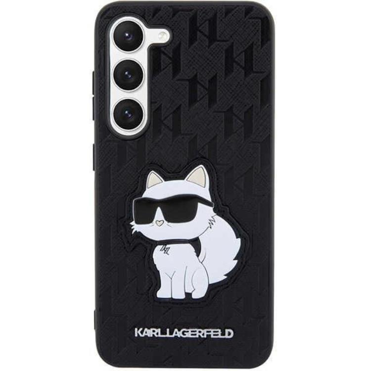 KARL LAGERFELD Karl Lagerfeld Galaxy S23 Plus Skal Saffiano Monogram Choupette - Svart