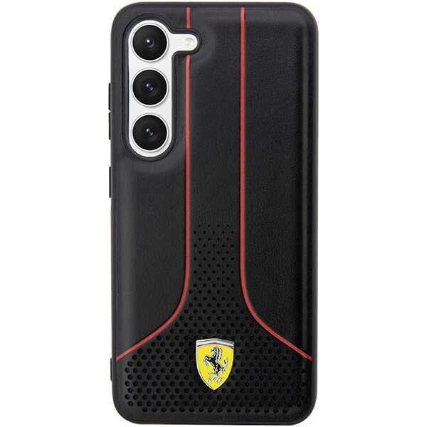Ferrari Ferrari Galaxy S23 Plus Skal Perforated 296 P - Svart