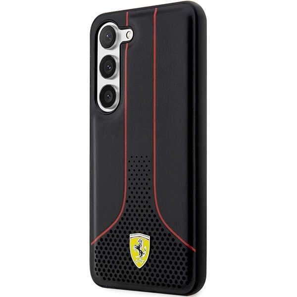 Ferrari Ferrari Galaxy S23 Skal Perforated 296 P - Svart